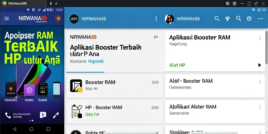 Tampilan antarmuka NIRWANA88 yang sederhana dan fungsional.