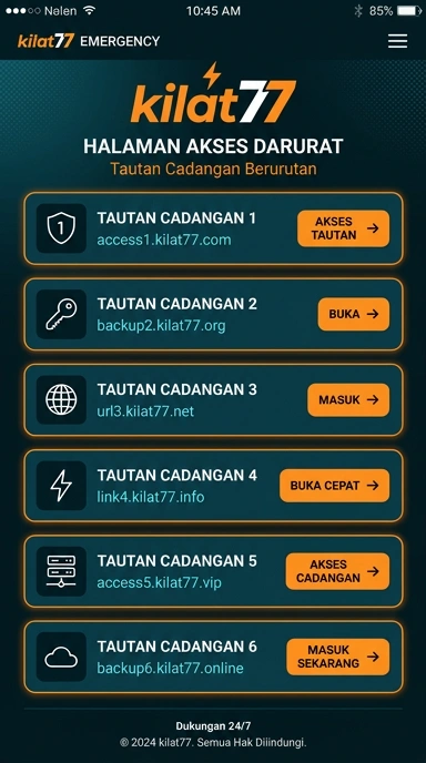 Tampilan link alternatif kilat77